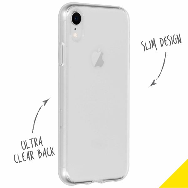 Clear Backcover iPhone Xr - Transparent