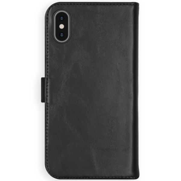 Genuine Leather Booktype iPhone Xs - Black