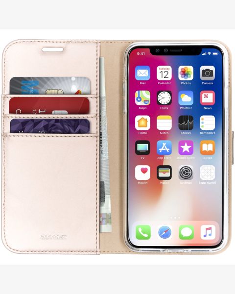 Accezz Wallet Softcase Bookcase iPhone Xs Max