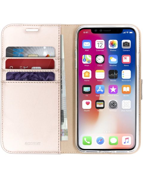 Accezz Wallet Softcase Bookcase iPhone Xs Max