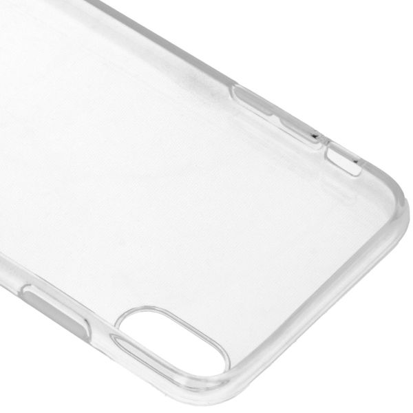 Clear Backcover iPhone Xs Max - Transparent