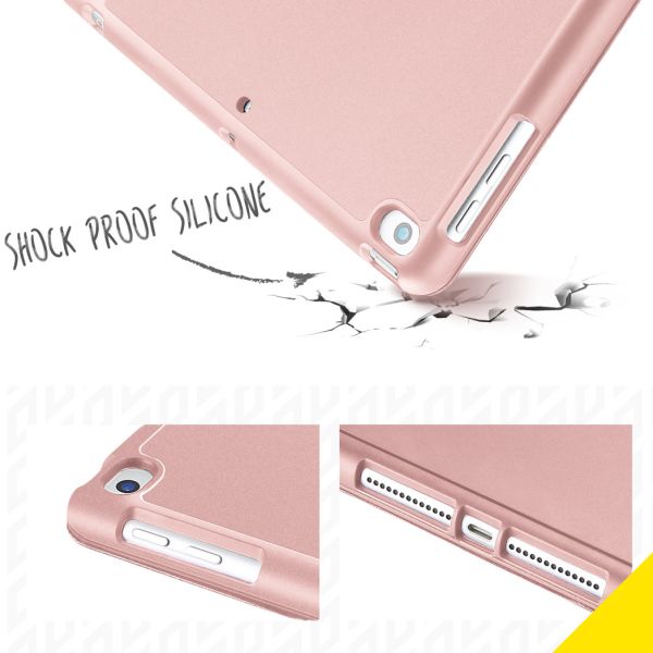 Accezz Smart Silicone Bookcase iPad (2018) / (2017) / Air (2013) / Air 2