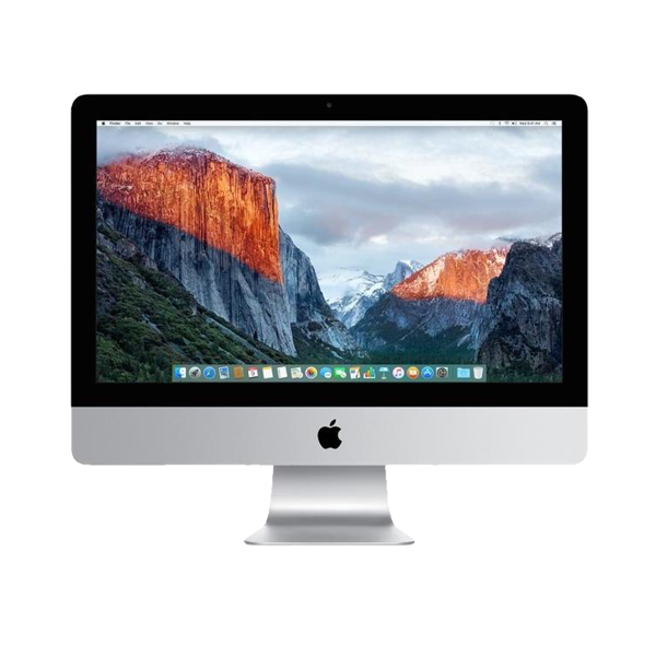 iMac 21-inch Core i5 3.1GHz 1TB HDD 8GB RAM Silver (4K, Late 2015)
