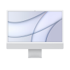 Refurbished iMac 24-inch | Apple M1 8-Core | 256 GB SSD | 16 GB RAM | 4 Ports | 8-Core GPU | Silver (Retina, 2021)