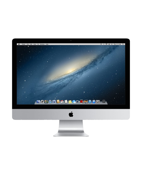 iMac 27-inch | Core i5 2.9 GHz | 512 GB SSD | 16 GB RAM | Silver (Late 2012)
