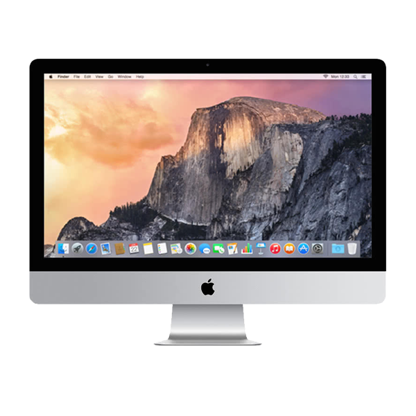 iMac 27-inch | Core i5 3.5 GHz | 256 GB SSD | 8 GB RAM | Silver (Late 2014)
