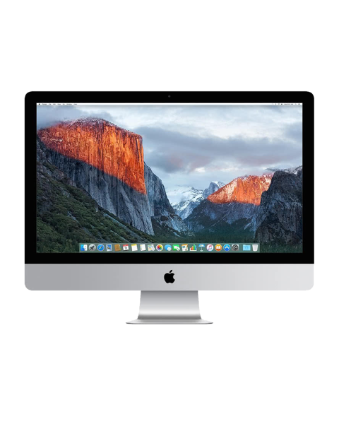 iMac 27-inch | Core i5 3.3 GHz | 512 GB SSD | 16 GB RAM | Silver (5K, Retina, Late 2015)