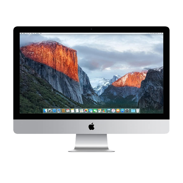 iMac 27-inch | Core i5 3.2 GHz | 2 TB Fusion | 8 GB RAM | Silver (5K, Retina, Late 2015)