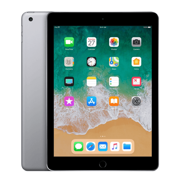 Refurbished iPad 2018 128GB WiFi Space Gray | Excluding cable and charger