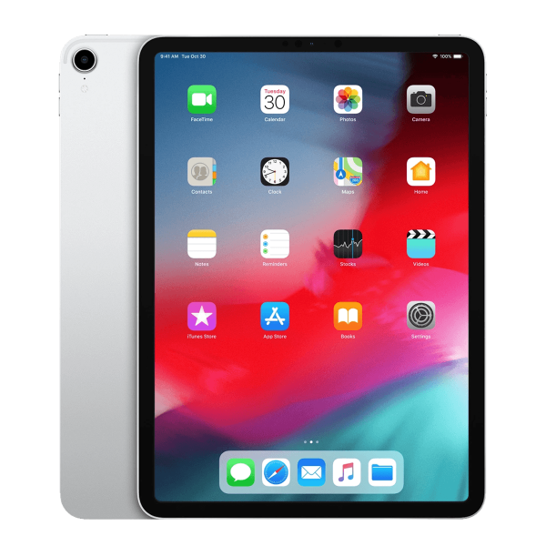 Refurbished iPad Pro 11-inch 64GB WiFi + 4G Silver (2018) | Excluding cable and charger