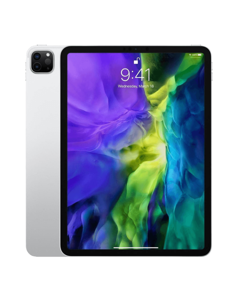 Refurbished iPad Pro 11-inch 128GB WiFi Silver (2020) | Excluding cable and charger