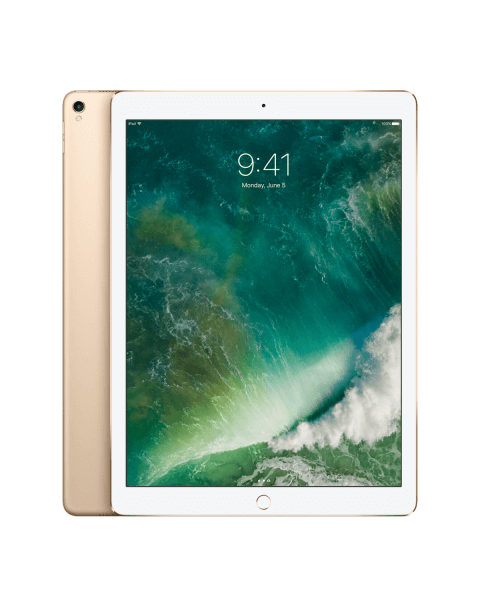 Refurbished iPad Pro 12.9 256GB WiFi + 4G Gold (2017) | Excluding cable and charger