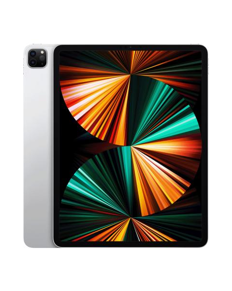 Refurbished iPad Pro 12.9-inch 256GB WiFi + 5G Silver (2021) | Excluding cable and charger
