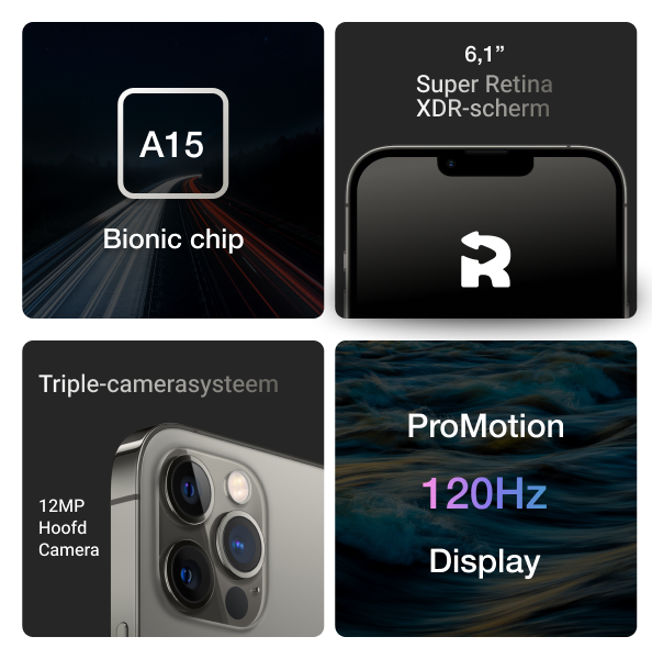 Refurbished iPhone 13 Pro 128GB Graphite