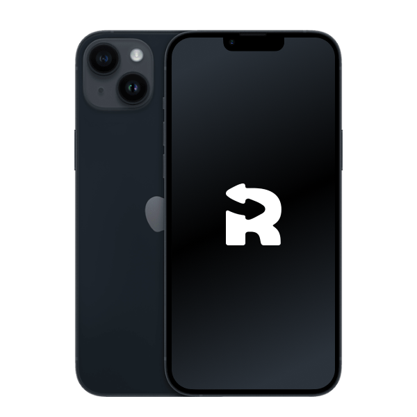 Refurbished iPhone 14 Plus 256GB Midnight Black | Excluding cable and charger