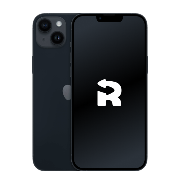 Refurbished iPhone 14 Plus 128GB Midnight Black | Excluding cable and charger