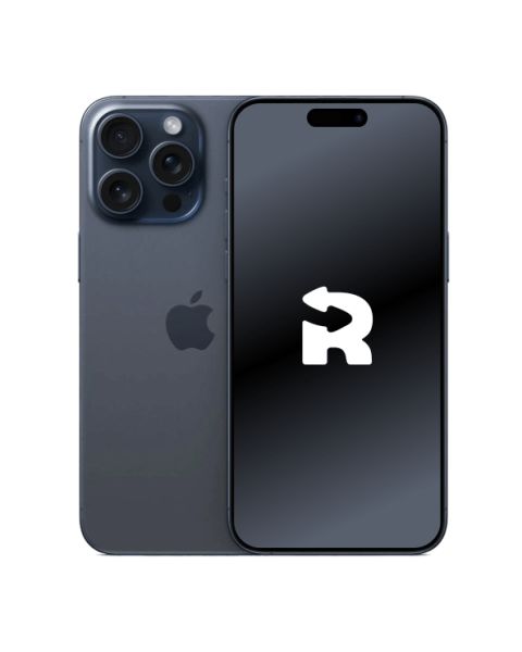 Refurbished iPhone 15 Pro Max 256GB Blue Titanium
