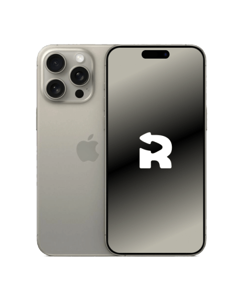 Refurbished iPhone 15 Pro Max 256GB Natural Titanium