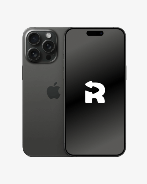 Refurbished iPhone 15 Pro Max 256GB Black Titanium