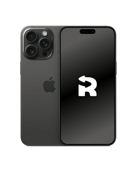 Refurbished iPhone 15 Pro Max 256GB Black Titanium