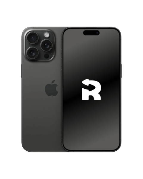 Refurbished iPhone 15 Pro Max 512GB Black Titanium