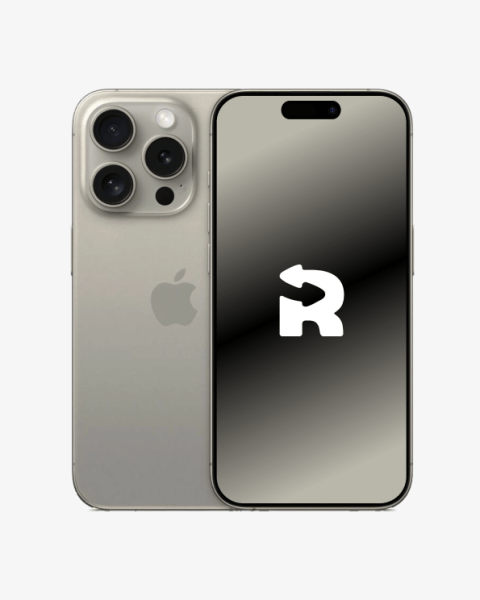 Refurbished iPhone 15 Pro 128GB Natural Titanium