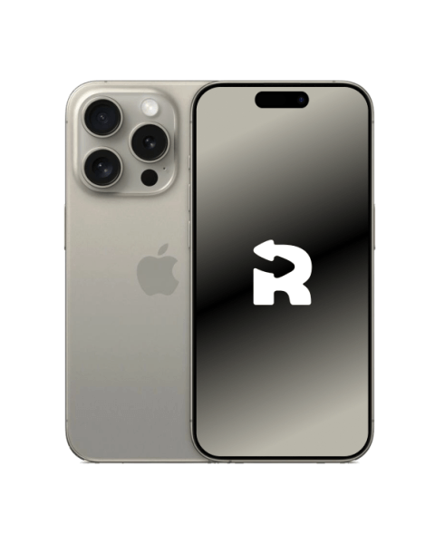 Refurbished iPhone 15 Pro 128GB Natural Titanium