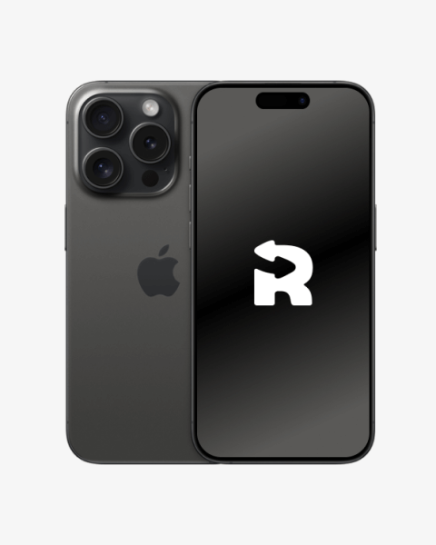 Refurbished iPhone 15 Pro 256GB Black Titanium