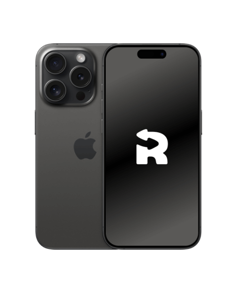 Refurbished iPhone 15 Pro 256GB Black Titanium