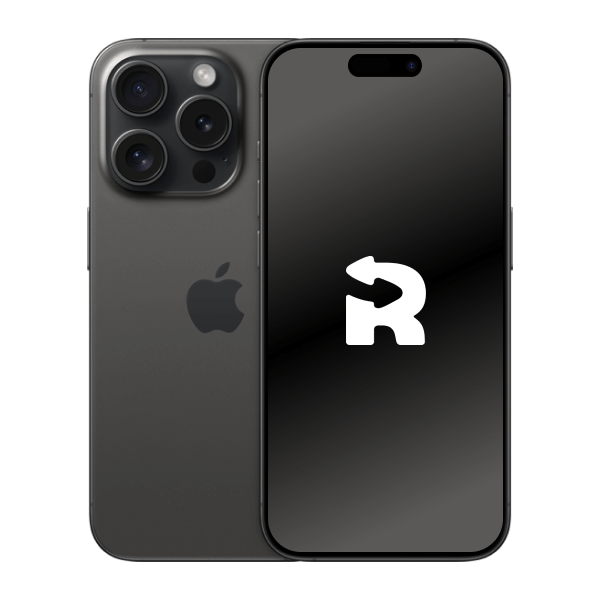 Refurbished iPhone 15 Pro 512GB Black Titanium