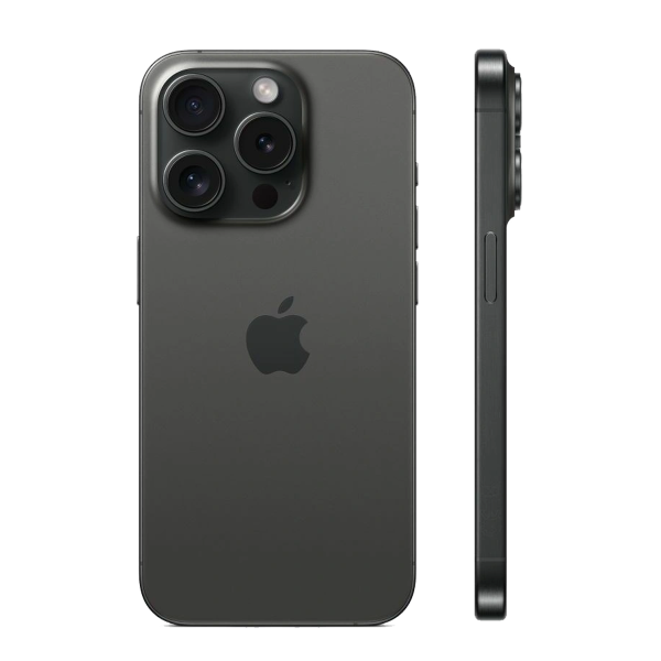 Refurbished iPhone 15 Pro 256GB Black Titanium