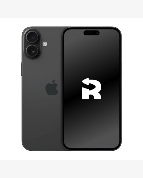 Refurbished iPhone 16 Plus 128GB Black