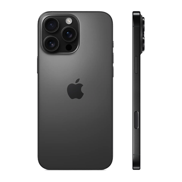 Refurbished iPhone 16 Pro Max 256GB Black Titanium