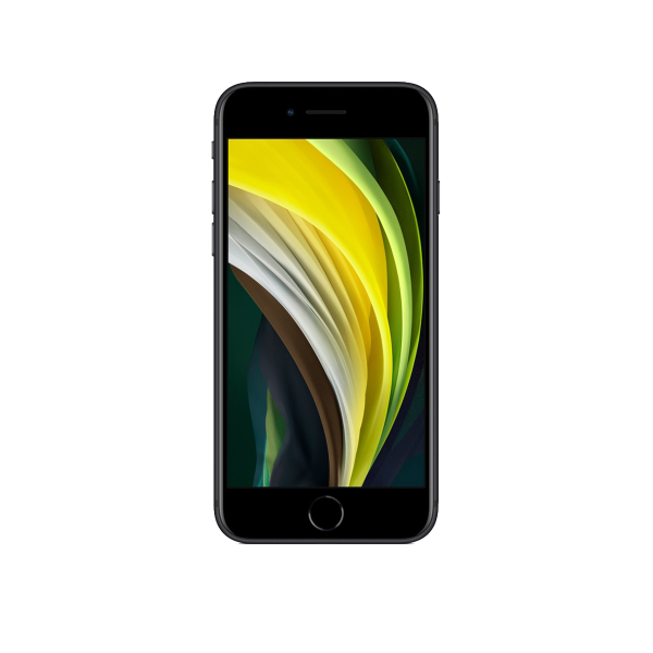 Refurbished iPhone SE 64GB Black (2020) | Excluding cable and charger