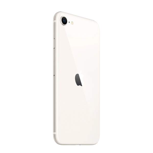 Refurbished iPhone SE 64GB Starlight White (2022) | Excluding cable and charger