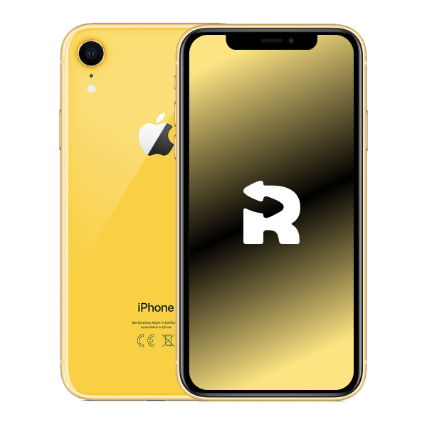 iPhone XR 128GB Yellow - New battery - Refurbished product