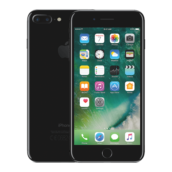 America Embajador asistencia Refurbished iPhone 7 plus 128GB jet black | Refurbished.store