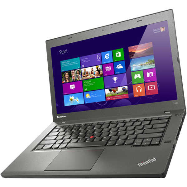 Lenovo ThinkPad T440 | 14 inch HD+ | 4e generation i5 | 128GB SSD | 8GB RAM | QWERTY/AZERTY/QWERTZ