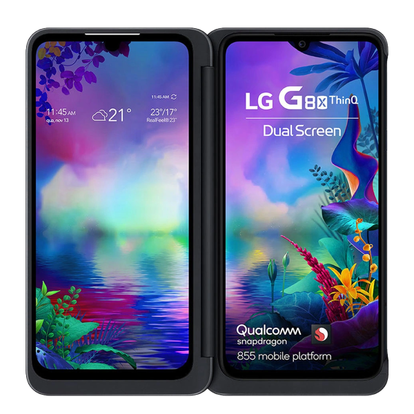 Refurbished LG G8x ThinQ | 128GB | Black