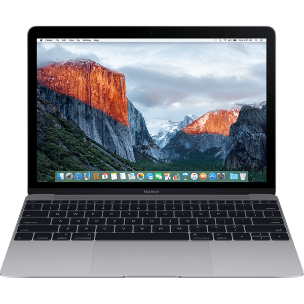 MacBook 12 inch | Core m3 1.1 GHz | 256 GB SSD | 8GB RAM | Space gray (early 2016) | Qwerty