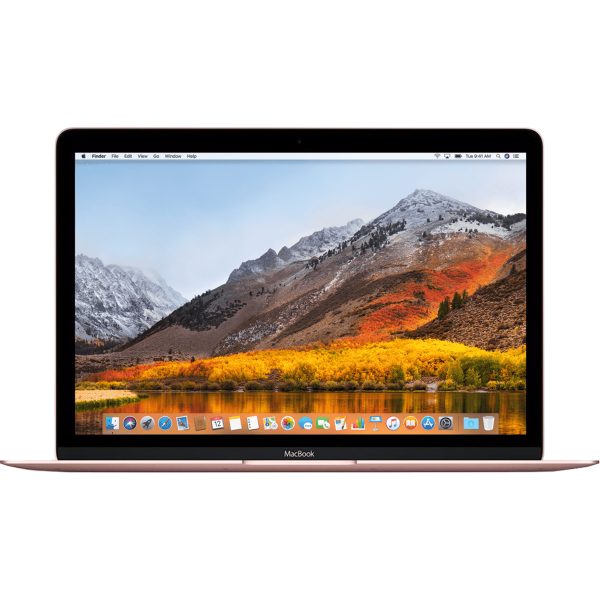  MacBook 12 inch | Core m3 1.2 GHz | 256 GB SSD | 8GB RAM | Rose gold (2017) | Qwerty