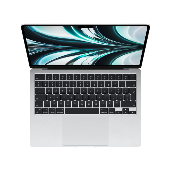  MacBook Air 13-inch | Apple M2 8-core | 256 GB SSD | 8 GB RAM | Silver (2022) | Qwerty/Azerty/Qwertz