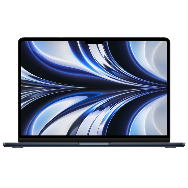 MacBook Air 13-inch | Apple M2 8-core | 256 GB SSD | 8 GB RAM | Midnight Black (2022) | 8-core GPU | Qwerty