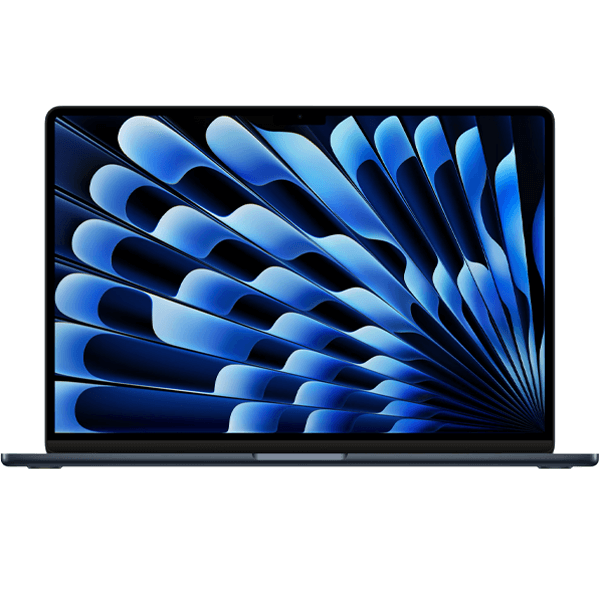 Macbook Air 15-inch | Apple M3 8-core | 512 GB SSD | 16 GB RAM | Midnight (2024) | 10-core GPU | Azerty