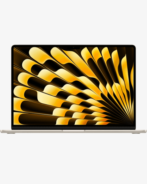 Macbook Air 15-inch | Apple M3 8-core | 256 GB SSD | 8 GB RAM | Starlight (2024) | 10-core GPU | Qwerty