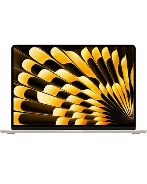 Macbook Air 15-inch | Apple M3 8-core | 256 GB SSD | 8 GB RAM | Starlight (2024) | 10-core GPU | Qwerty