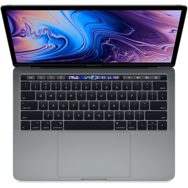 MacBook Pro 13-inch | Touchbar | Core i7 2.7 GHz | 256 GB SSD | 16 GB RAM | Space Grey (Mid 2018) | Qwerty/Azerty/Qwertz