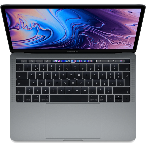 MacBook Pro 13-inch | Touch Bar | Core i5 2.4 GHz | 512 GB SSD | 8 GB RAM | Space Gray (2019) | Qwerty