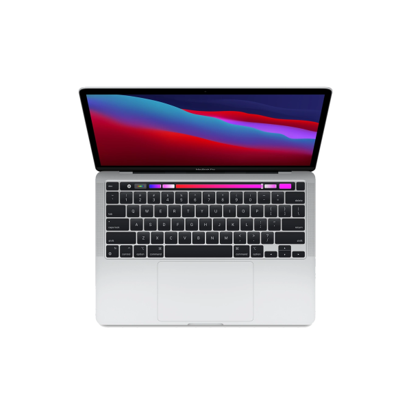 MacBook Pro 13 inch | Touch bar | Apple M1 | 256 GB SSD | 8GB RAM | Silver (2020)