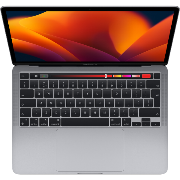 MacBook Pro 13-inch | Apple M2 8-core | 512 GB SSD | 16 GB RAM | Space Gray (2022) | 24-Core GPU | Qwerty/Azerty/Qwertz
